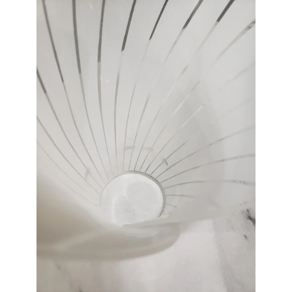 REPLACEMENT SHADE - Vintage Calla Lily‎ Six Shade Table Lamp White #3